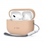 Tech-Protect silikónové puzdro pre Apple AirPods Pro 1/2, Caffe Latte