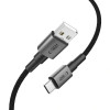 Kábel Tech-Protect Ultraboost DNA USB-A / USB-C 15W/3A 100 cm, Iron Grey