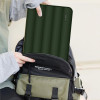 Puzdro na notebook Tech-Protect Puffy 15-16" s vreckom na príslušenstvo, Army Green