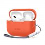 Tech-Protect silikónové puzdro pre Apple AirPods Pro 1/2, neónovo oranžové