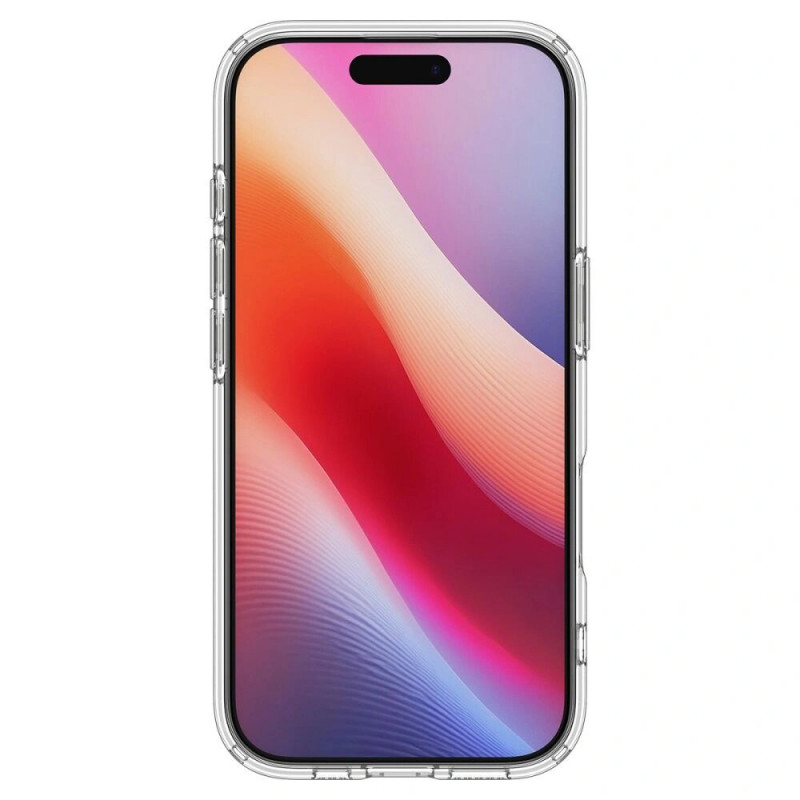 Puzdro Spigen Ultra Hybrid Mag MagSafe ACS10380 pre Apple iPhone 17, priehľadné/biele