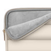 Tech-Protect Puffy puzdro na notebook 13-14" s vreckom na príslušenstvo, piesková