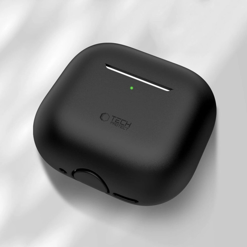 Tech-Protect Silikónové puzdro THP4140 pre Apple AirPods 4, čierne