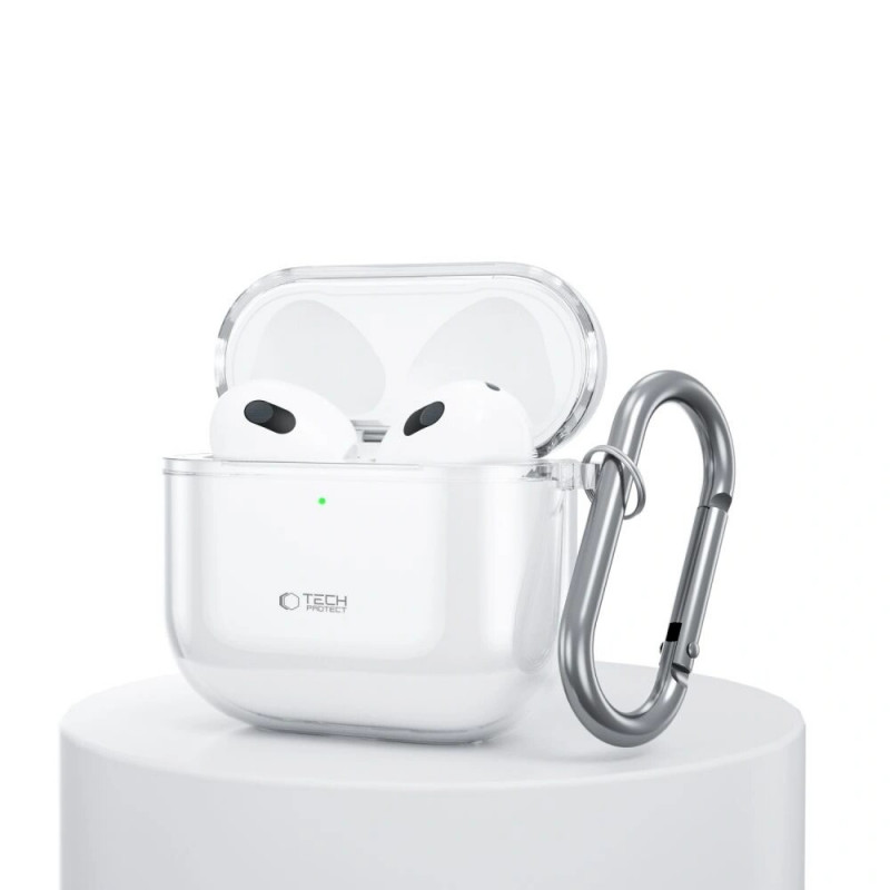 Tech-Protect Flexair puzdro pre Apple AirPods 4, priehľadné