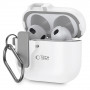 Tech-Protect tenké puzdro Slim Hook pre Apple AirPods 4, biele