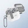 Tech-Protect tenké puzdro Slim Hook pre Apple AirPods 4, biele