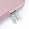Puzdro Tech-Protect NeoSlim na notebook 15-16" s vreckom na príslušenstvo, Dusty Rose