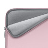 Puzdro Tech-Protect NeoSlim na notebook 15-16" s vreckom na príslušenstvo, Dusty Rose