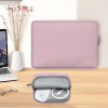 Puzdro Tech-Protect NeoSlim na notebook 15-16" s vreckom na príslušenstvo, Dusty Rose