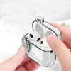 Puzdro Tech-Protect Slim Hook pre Apple AirPods 4, priehľadné