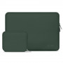 Tech-Protect NeoSlim puzdro na notebook 13-14" s vreckom na príslušenstvo, Midnight Green