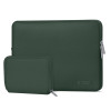 Tech-Protect NeoSlim puzdro na notebook 13-14" s vreckom na príslušenstvo, Midnight Green