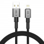 Kábel Tech-Protect Ultraboost DNA USB-A / Lightning 15W/2,4A 100 cm, Iron Grey
