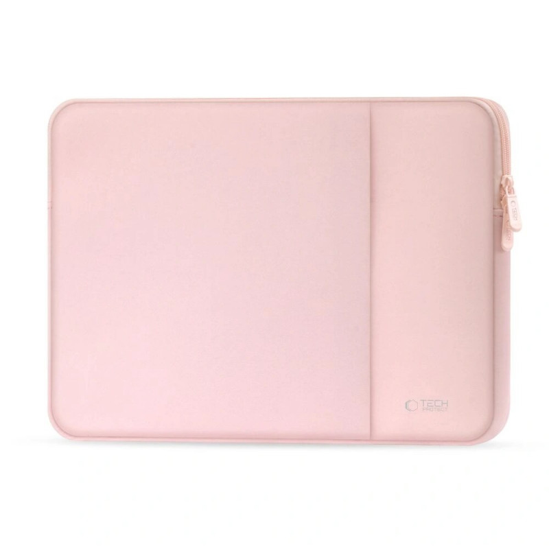 Tech-Protect neoprénové puzdro na notebook 13", Dusty Rose (ružová)