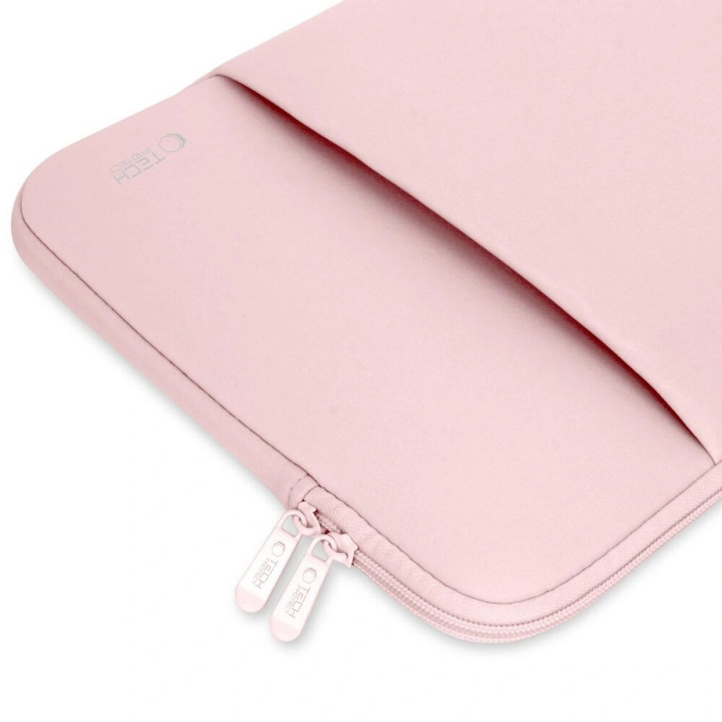 Tech-Protect neoprénové puzdro na notebook 13", Dusty Rose (ružová)