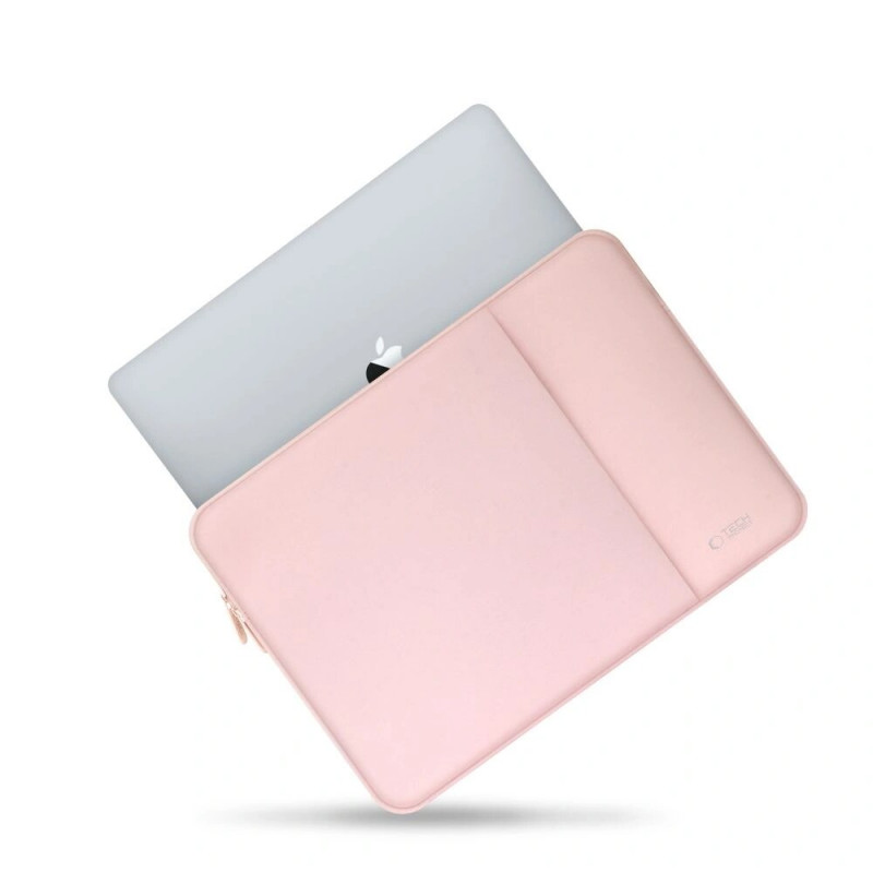 Tech-Protect neoprénové puzdro na notebook 13", Dusty Rose (ružová)