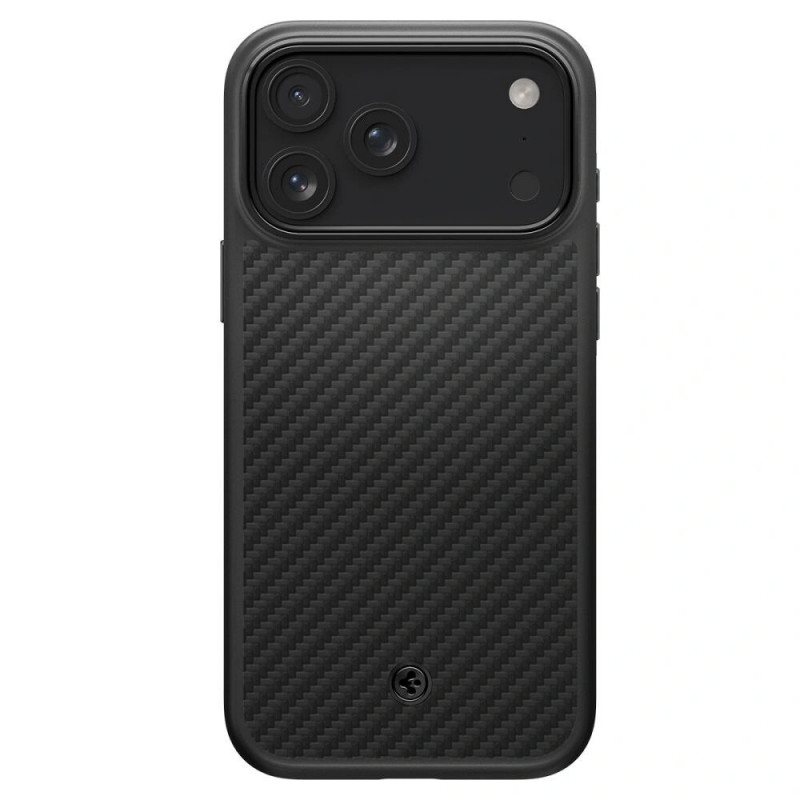 Spigen Enzo Aramid T Mag MagSafe ACS09959 puzdro pre Apple iPhone 17 Pro, čierne