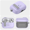 Tech-Protect Slim Hook puzdro s karabínkou pre Apple AirPods Pro 1 / 2, levanduľová