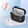 Tech-Protect tenké puzdro Slim Hook s karabínou pre Apple AirPods Pro 1 / 2, čierne