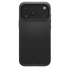 Spigen Enzo Aramid T Mag MagSafe puzdro pre Apple iPhone 17 Pro Max / 18 Pro Max, čierne