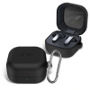 Tech-Protect Silikónové puzdro s háčikom pre Samsung Galaxy Buds 4 / 4 Pro, čierne