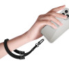 Tech-Protect C4S Rope popruh na zápästie na telefón, čierny