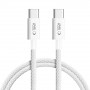 Tech-Protect Ultraboost Lite USB-C / USB-C kábel PD60W/3A 100 cm, Cool Grey