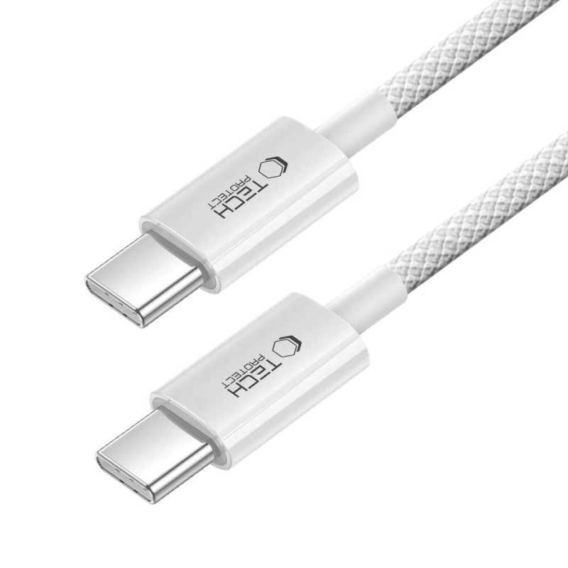Tech-Protect Ultraboost Lite USB-C / USB-C kábel PD60W/3A 100 cm, Cool Grey