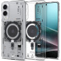 Puzdro Spigen Ultra Hybrid Mag MagSafe ACS09416 pre Samsung Galaxy S25 Edge, Neo One, transparentné