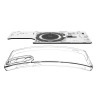 Puzdro Spigen Ultra Hybrid Mag MagSafe ACS09416 pre Samsung Galaxy S25 Edge, Neo One, transparentné