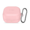 Tech-Protect silikónové puzdro s karabínkou pre Samsung Galaxy Buds 4 / 4 Pro, dusty pink
