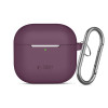 Tech-Protect Silikónové puzdro Hook pre Apple AirPods 4 / 5 THP6094, burgundy