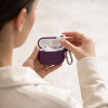 Tech-Protect Silikónové puzdro Hook pre Apple AirPods 4 / 5 THP6094, burgundy