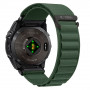 Tech-Protect Nylon Pro remienok na hodinky pre Garmin Fenix 5X / 5X Plus / 6X / 6X Pro / 7X / 8 / 8 Pro / 9 / 9 Pro (47 mm), military green