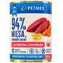 Petmex s hovädzím mäsom a mrkvou pre dospelé psy, 400 g