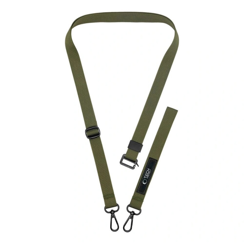 Tech-Protect C6S Rope Crossbody šnúrka na telefón 2-in-1, Cargo Khaki (olivová)