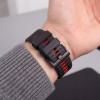 Remienok na hodinky Tech-Protect Iconband Pro pre Garmin Fenix 5X / 5X Plus / 6X / 6X Pro / 7X / 8 / 8 Pro / 9 / 9 Pro (47 mm), čierny / červený