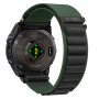 Tech-Protect Nylon Pro THP6034 remienok na hodinky pre Garmin Fenix 5X / 5X Plus / 6X / 6X Pro / 7X / 8 / 8 Pro / 9 / 9 Pro (51 mm), zelený / čierny