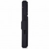 Decoded Textured Silicone Detachable Wallet Case pre Apple iPhone 18 Pro / iPhone 17 Pro, phantom black