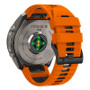 Tech-Protect Iconband Pro THP6048 remienok na hodinky pre Garmin Fenix 5X / 5X Plus / 6X / 6X Pro / 7X / 8 / 8 Pro / 9 / 9 Pro (47 mm), oranžový / čierny