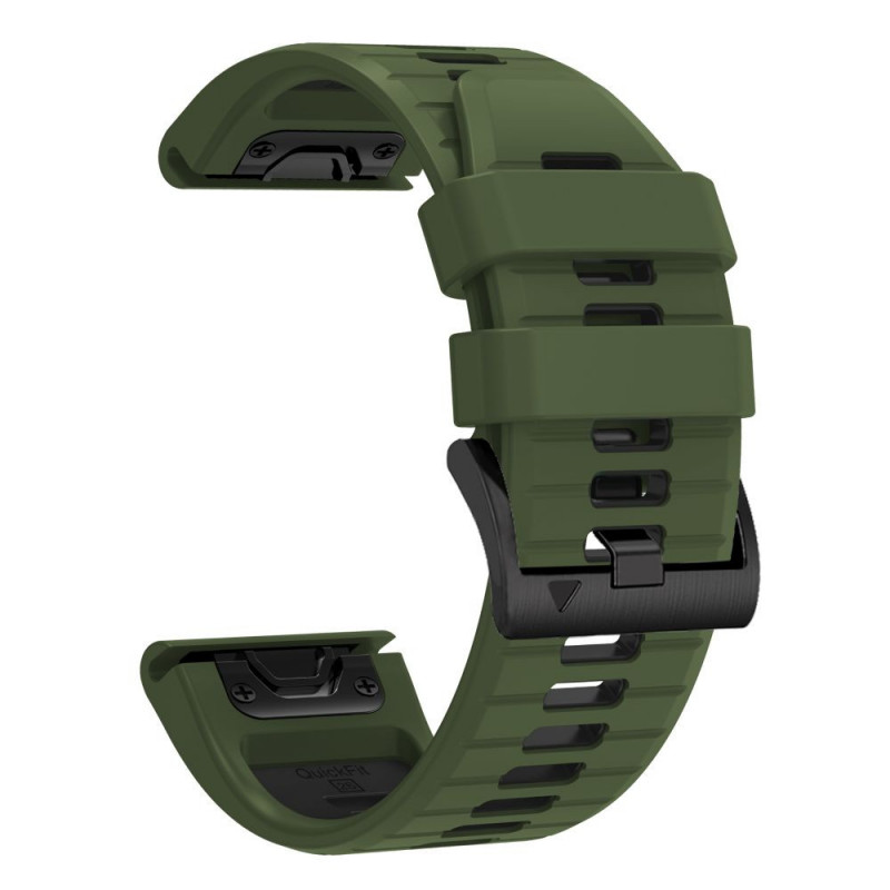 Remienok na hodinky Tech-Protect Iconband Pro THP6049 pre Garmin Fenix 5X / 5X Plus / 6X / 6X Pro / 7X / 8 / 8 Pro / 9 / 9 Pro (47 mm), zelený / čierny