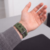 Remienok na hodinky Tech-Protect Iconband Pro THP6049 pre Garmin Fenix 5X / 5X Plus / 6X / 6X Pro / 7X / 8 / 8 Pro / 9 / 9 Pro (47 mm), zelený / čierny
