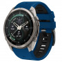 Remienok na hodinky Tech-Protect Iconband Pro THP6040 pre Garmin Fenix 5X / 5X Plus / 6X / 6X Pro / 7X / 8 / 8 Pro / 9 / 9 Pro (51 mm), tmavomodrý / čierny