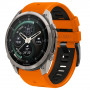 Remienok na hodinky Tech-Protect Iconband Pro THP6044 pre Garmin Fenix 5X / 5X Plus / 6X / 6X Pro / 7X / 8 / 8 Pro / 9 / 9 Pro (51 mm), oranžový / čierny