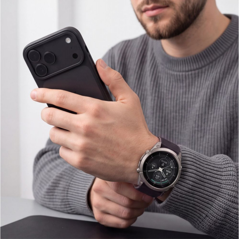Tech-Protect Iconband Pro THP6039 remienok na hodinky pre Garmin Fenix 5X / 5X Plus / 6X / 6X Pro / 7X / 8 / 8 Pro / 9 / 9 Pro (51 mm), čierny / sivý