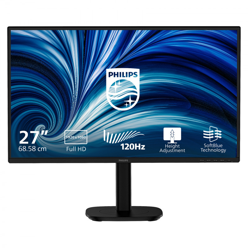 Philips 3000 Series 27B2N3200A/00 27 palcový LED monitor, IPS, Full HD, čierny