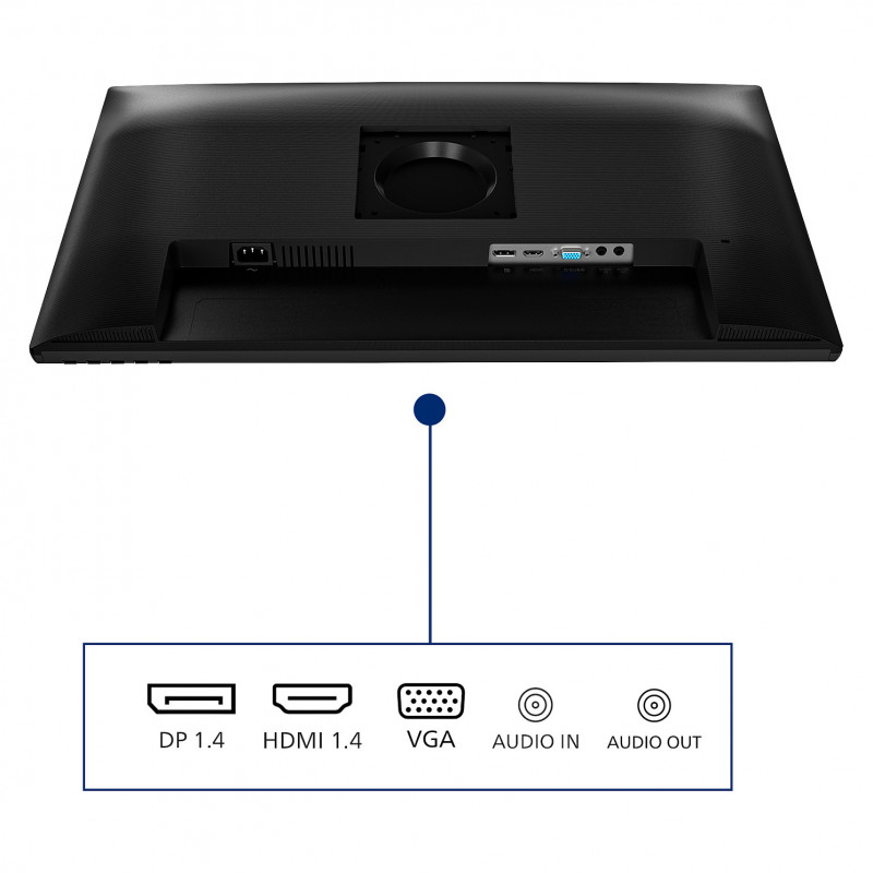 Philips 3000 Series 27B2N3200A/00 27 palcový LED monitor, IPS, Full HD, čierny