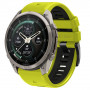 Remienok na hodinky Tech-Protect Iconband Pro THP6042 pre Garmin Fenix 5X / 5X Plus / 6X / 6X Pro / 7X / 8 / 8 Pro / 9 / 9 Pro (51 mm), limetková / čierna