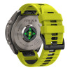 Remienok na hodinky Tech-Protect Iconband Pro THP6042 pre Garmin Fenix 5X / 5X Plus / 6X / 6X Pro / 7X / 8 / 8 Pro / 9 / 9 Pro (51 mm), limetková / čierna