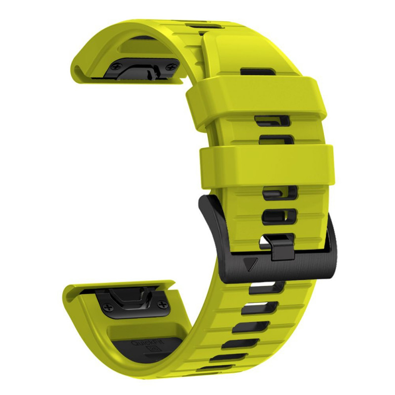 Remienok na hodinky Tech-Protect Iconband Pro THP6042 pre Garmin Fenix 5X / 5X Plus / 6X / 6X Pro / 7X / 8 / 8 Pro / 9 / 9 Pro (51 mm), limetková / čierna